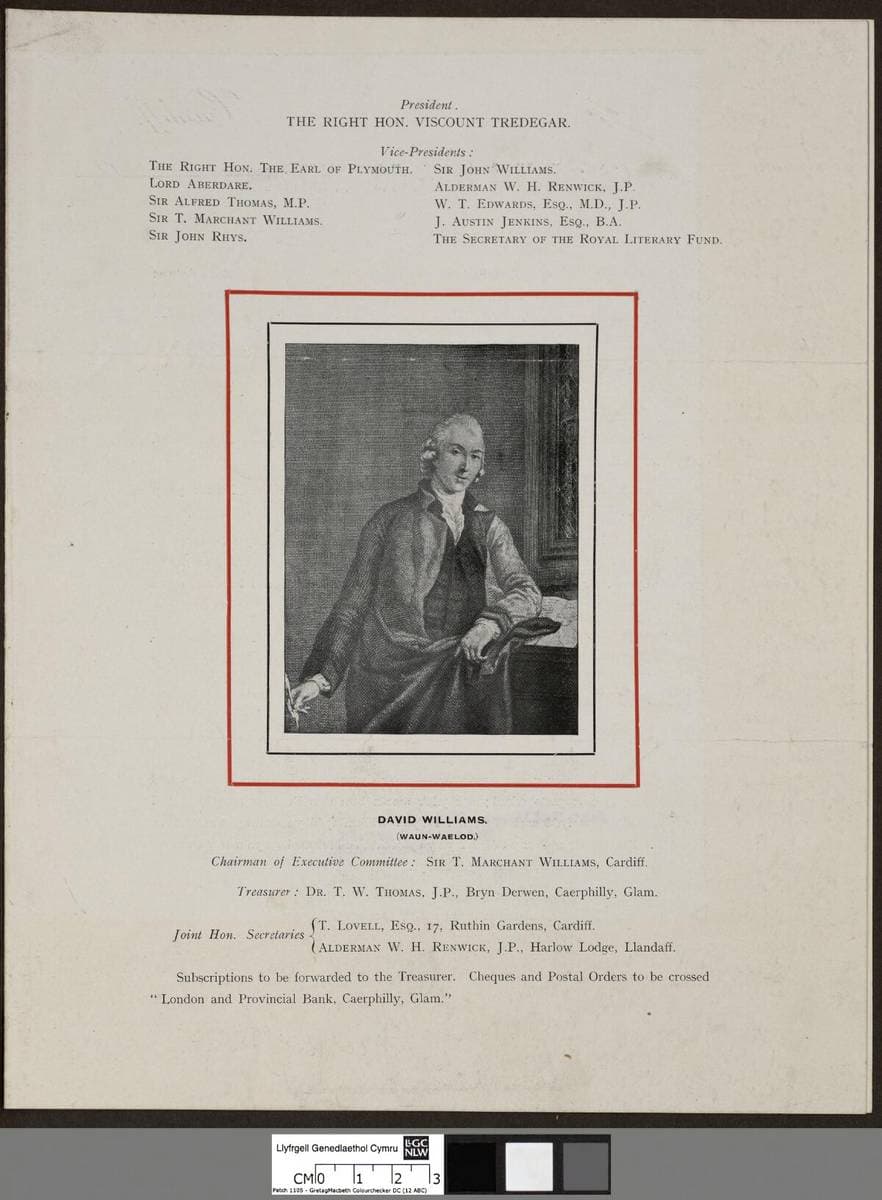 David Williams (Waun-Waelod) — J. Thornthwaite