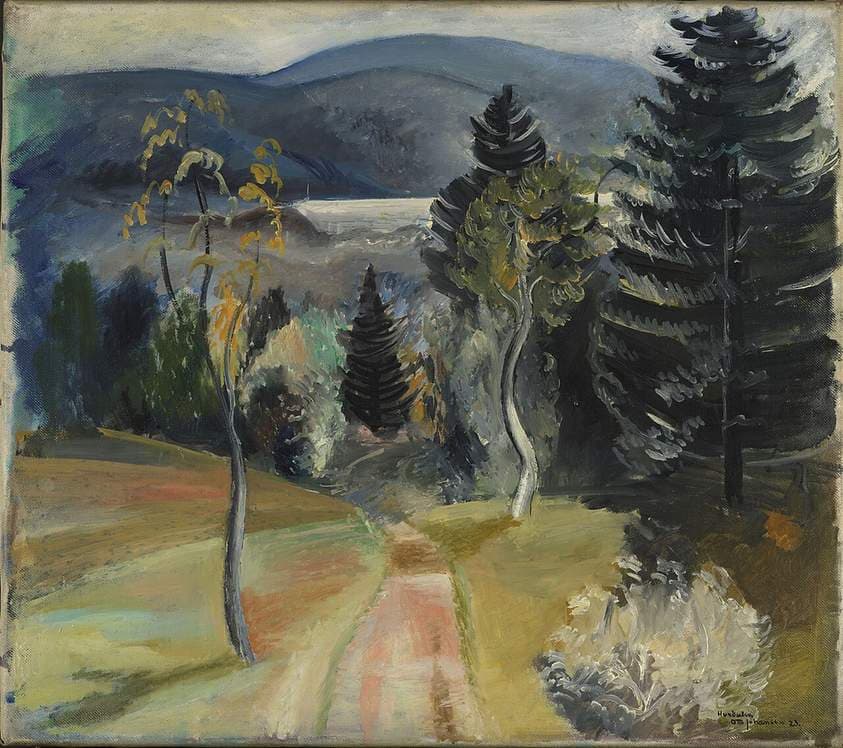 View from Hurdalen — Otto Emil Johansen