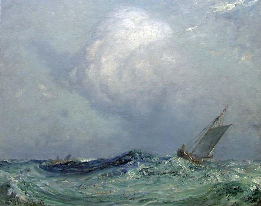 Seascape — Carl Wilhelm Bøckmann Barth