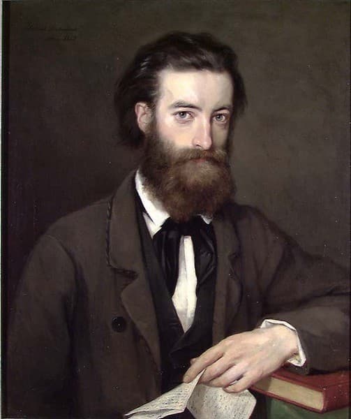 Portrait of Professor Lorentz Dietrichson — Johanne Mathilde Dietrichson
