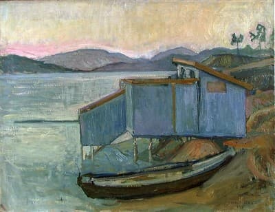 Blue Bathing House — Oluf Wold-Torne