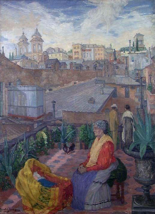 From a Terrace in Rome — Anders Castus Svarstad