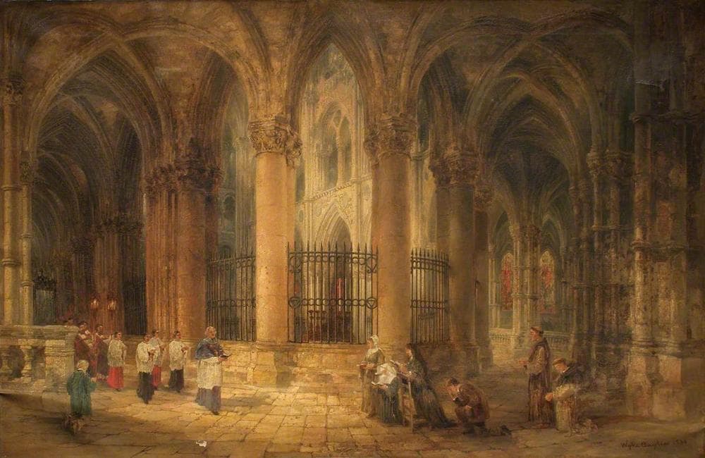 Abbaye-aux-hommes, Caen, France — Wyke Bayliss