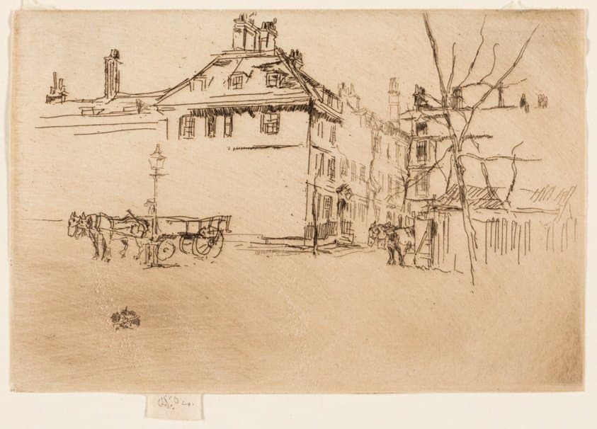 The Temple — James Abbott McNeill Whistler