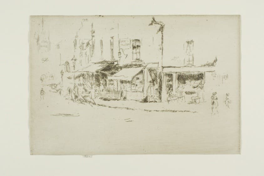 Rochester Row, Westminster — James Abbott McNeill Whistler