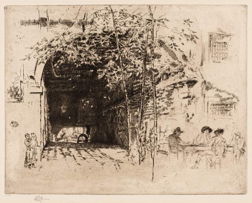 The Traghetto, No. 2 — James Abbott McNeill Whistler