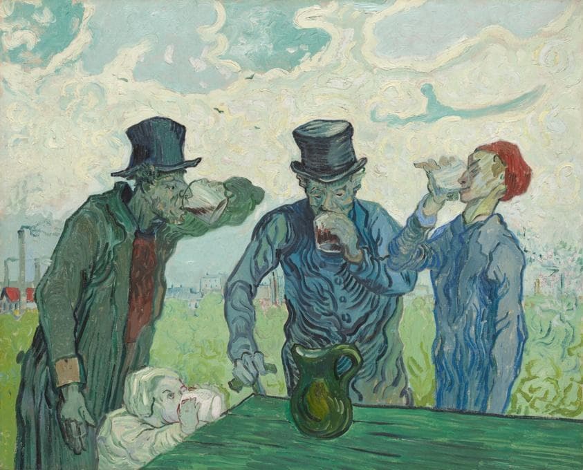 The Drinkers — Vincent van Gogh