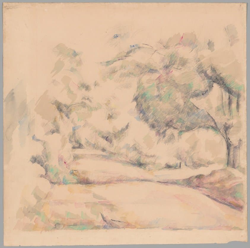 Road in Provence — Paul Cézanne