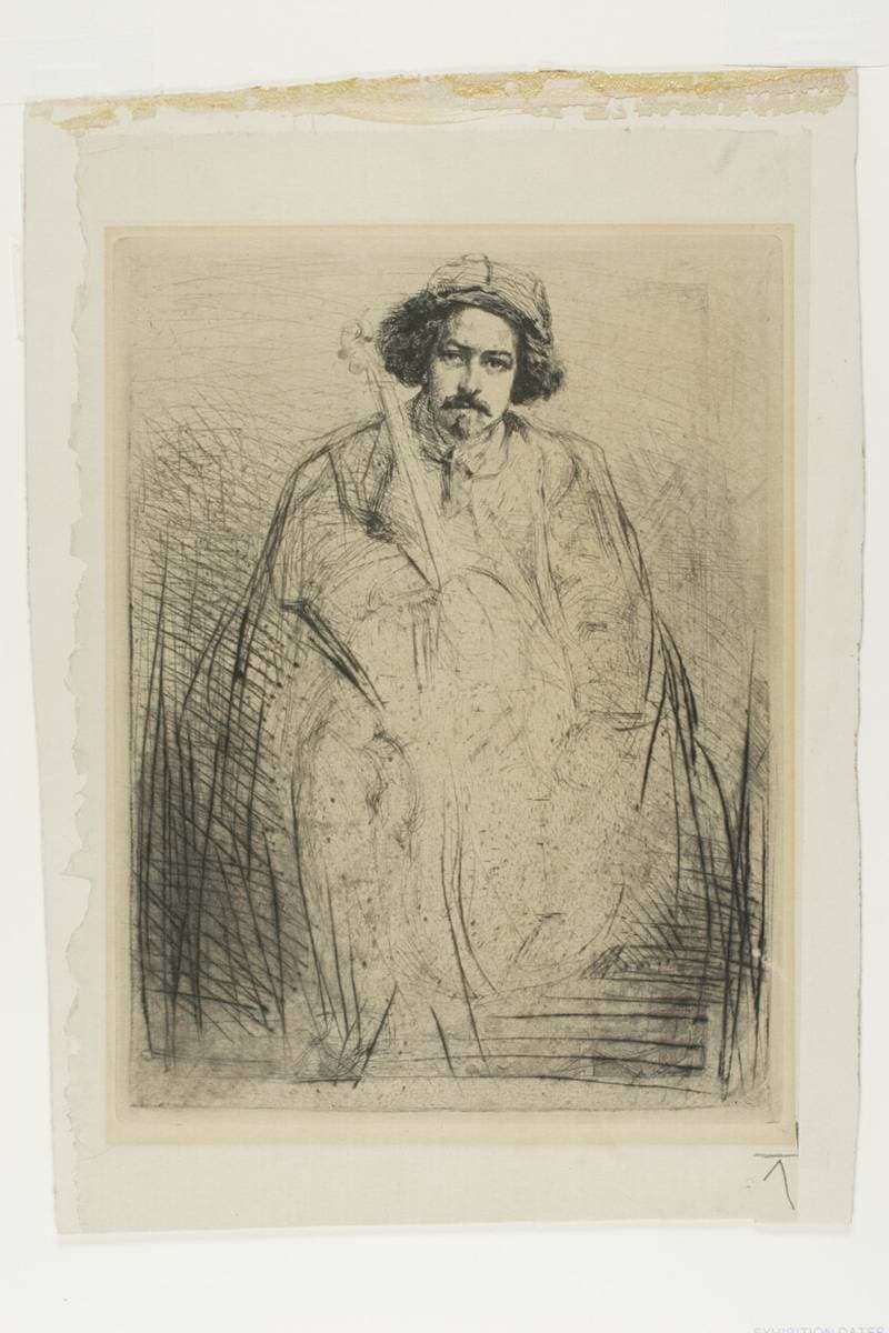 J. Becquet, Sculptor — James Abbott McNeill Whistler