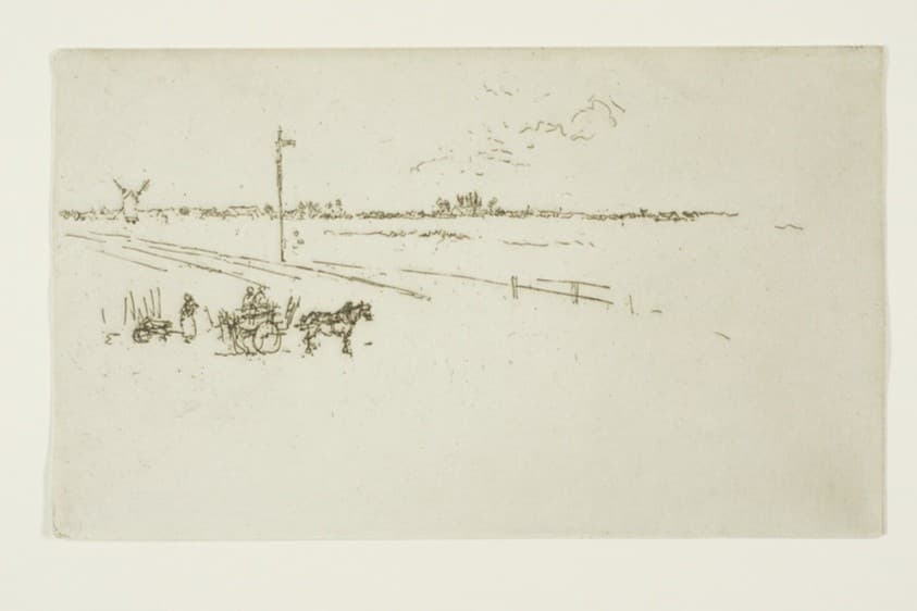 Railway-Station, Voves — James Abbott McNeill Whistler