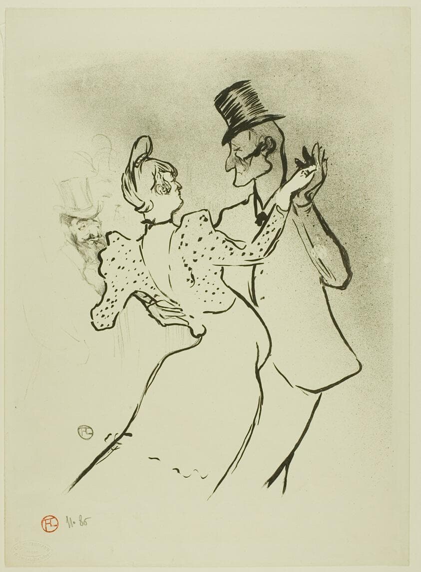 La Goulue — Henri de Toulouse-Lautrec