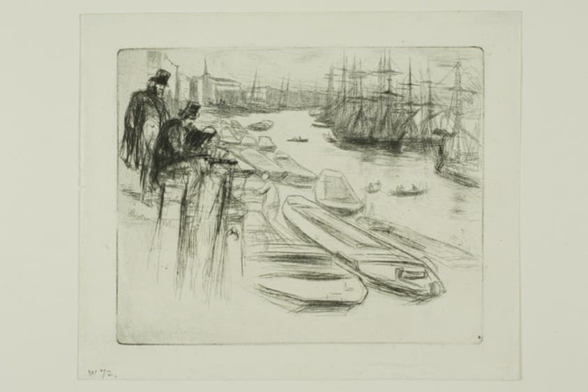 The Little Pool — James Abbott McNeill Whistler