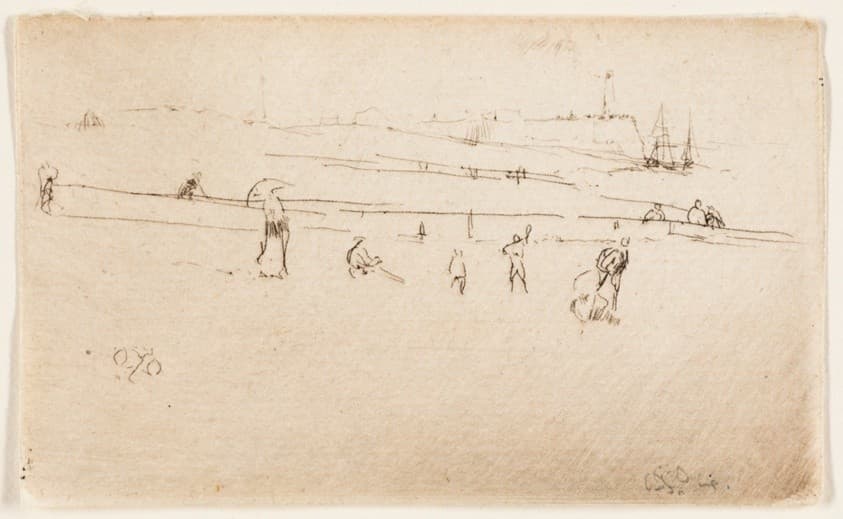 Dieppe — James Abbott McNeill Whistler