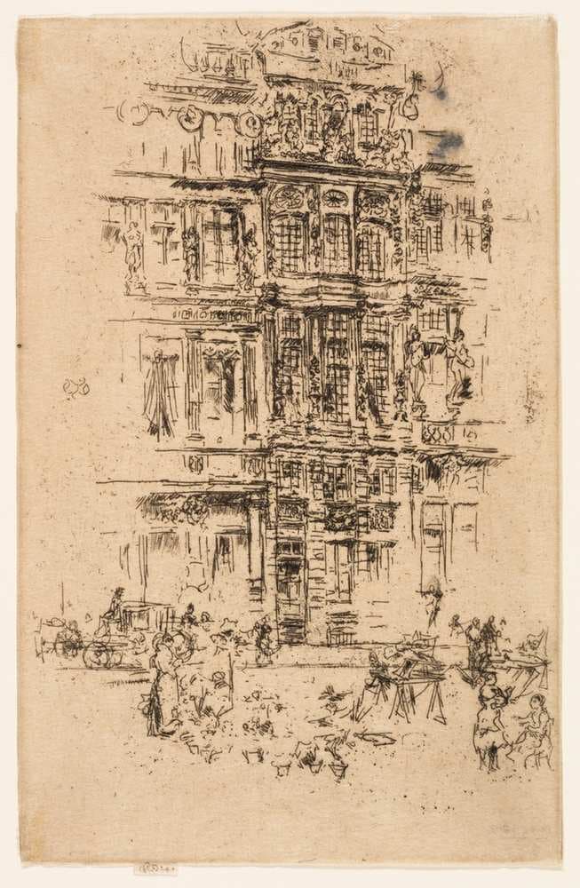 Palaces, Brussels — James Abbott McNeill Whistler