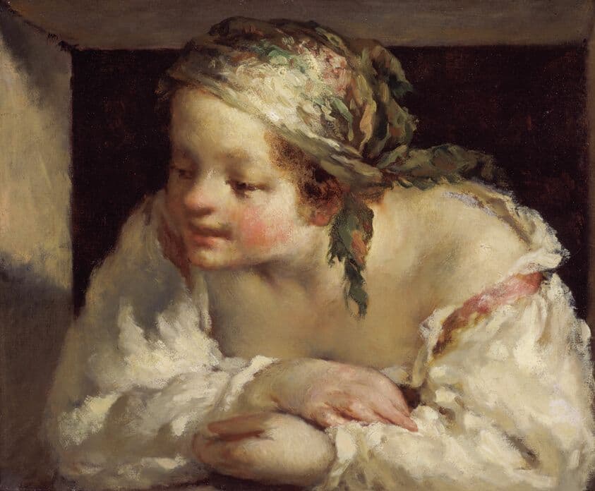 Young Woman — Jean-François Millet