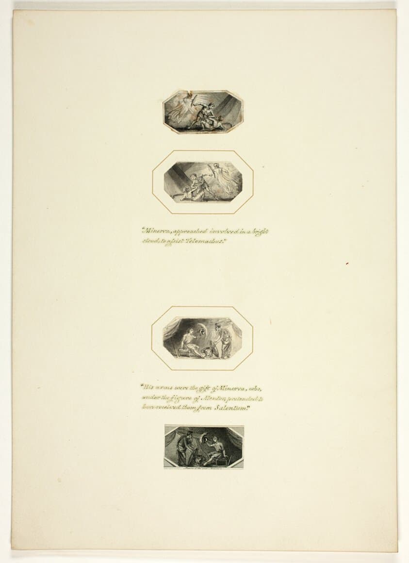 Study for a plate from Telemachus — Thomas Stothard