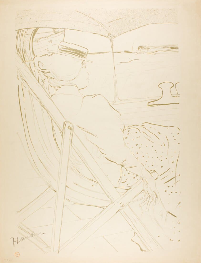 The Passenger in Cabin 54—A Cruise — Henri de Toulouse-Lautrec