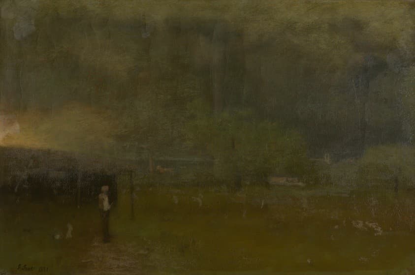 Threatening — George Inness