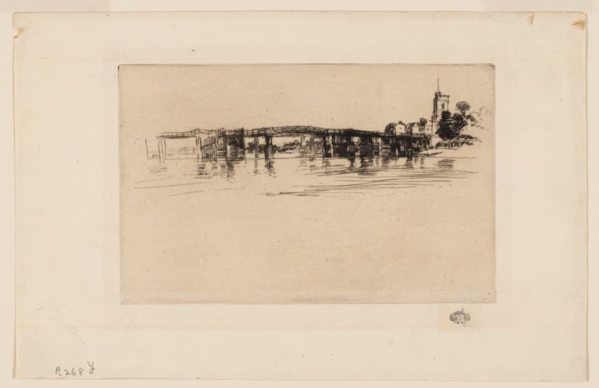 Little Putney Bridge — James Abbott McNeill Whistler