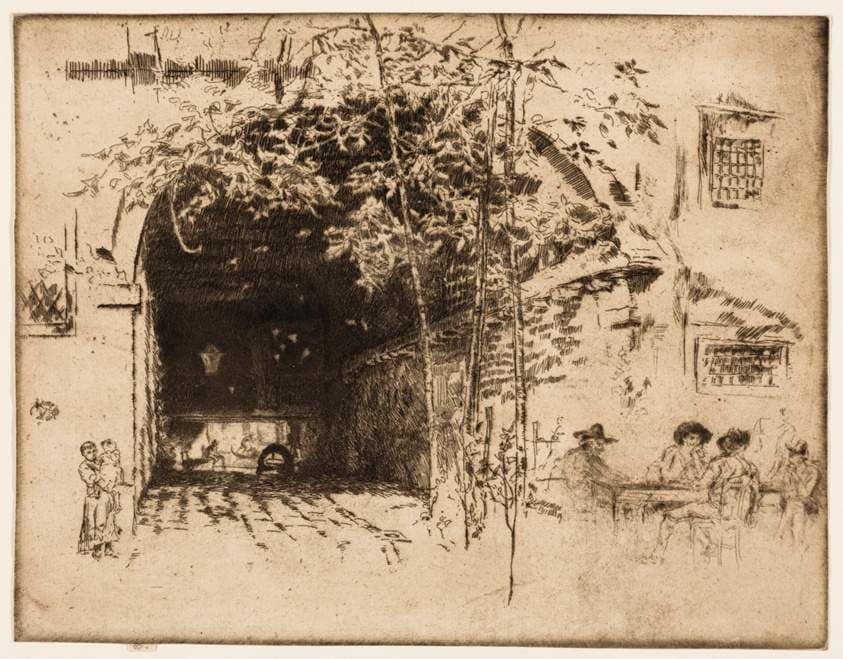 The Traghetto, No. 2 — James Abbott McNeill Whistler