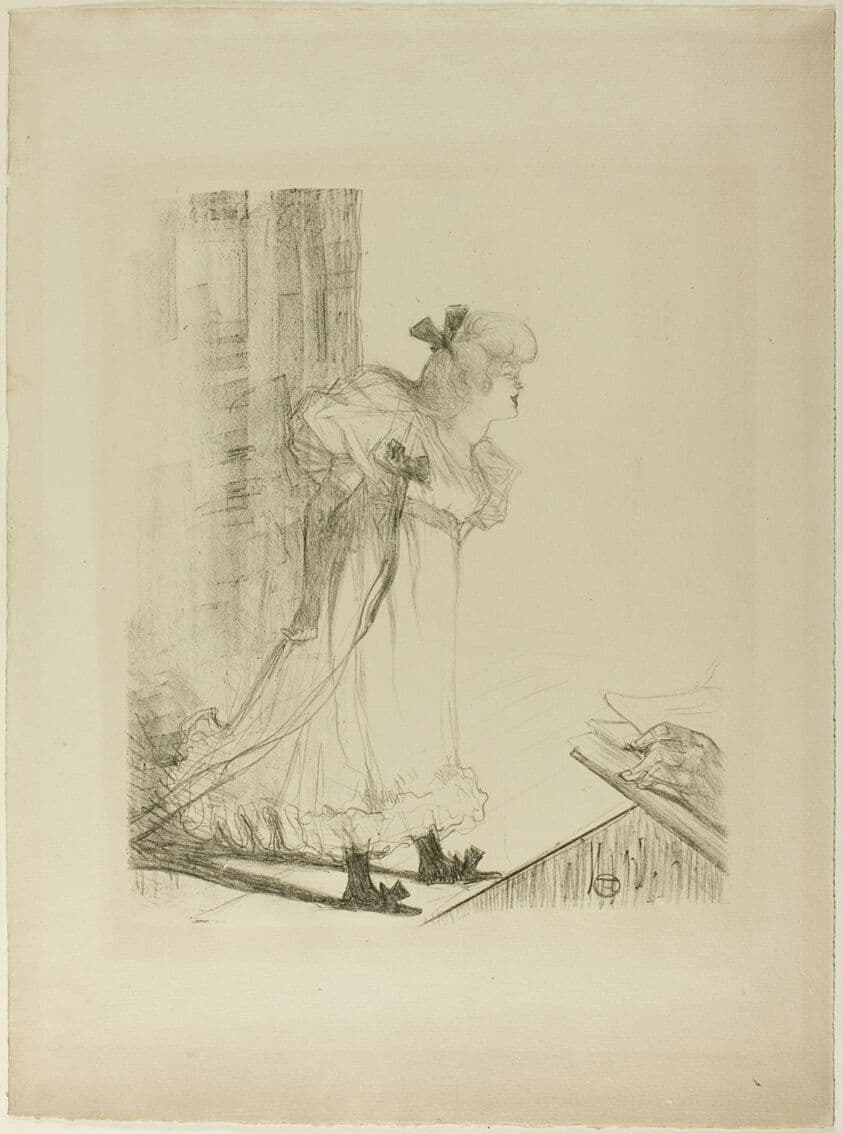 Cabaret Singer — Henri de Toulouse-Lautrec