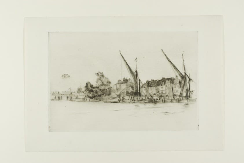 Lindsey Houses — James Abbott McNeill Whistler