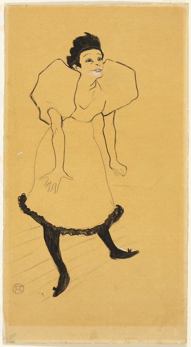 Study — Henri de Toulouse-Lautrec