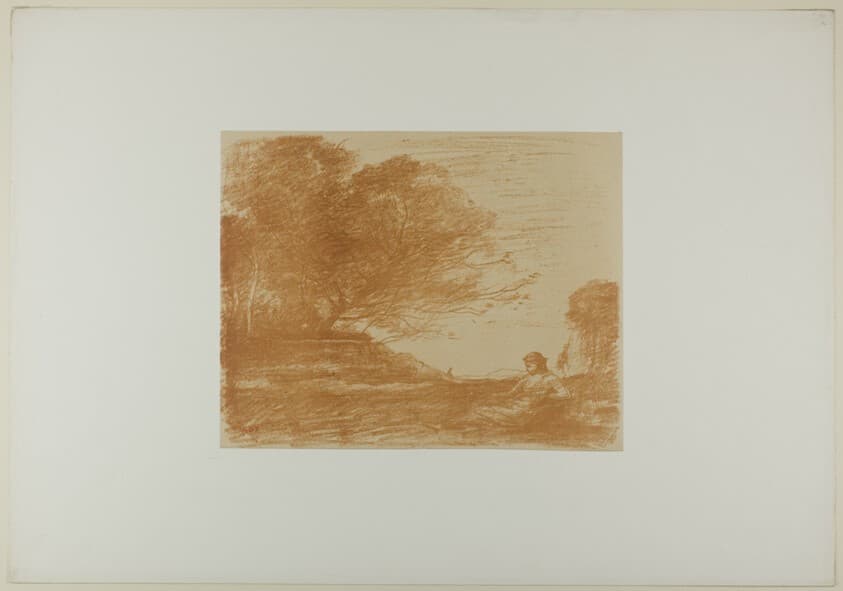 Sappho — Jean-Baptiste-Camille Corot