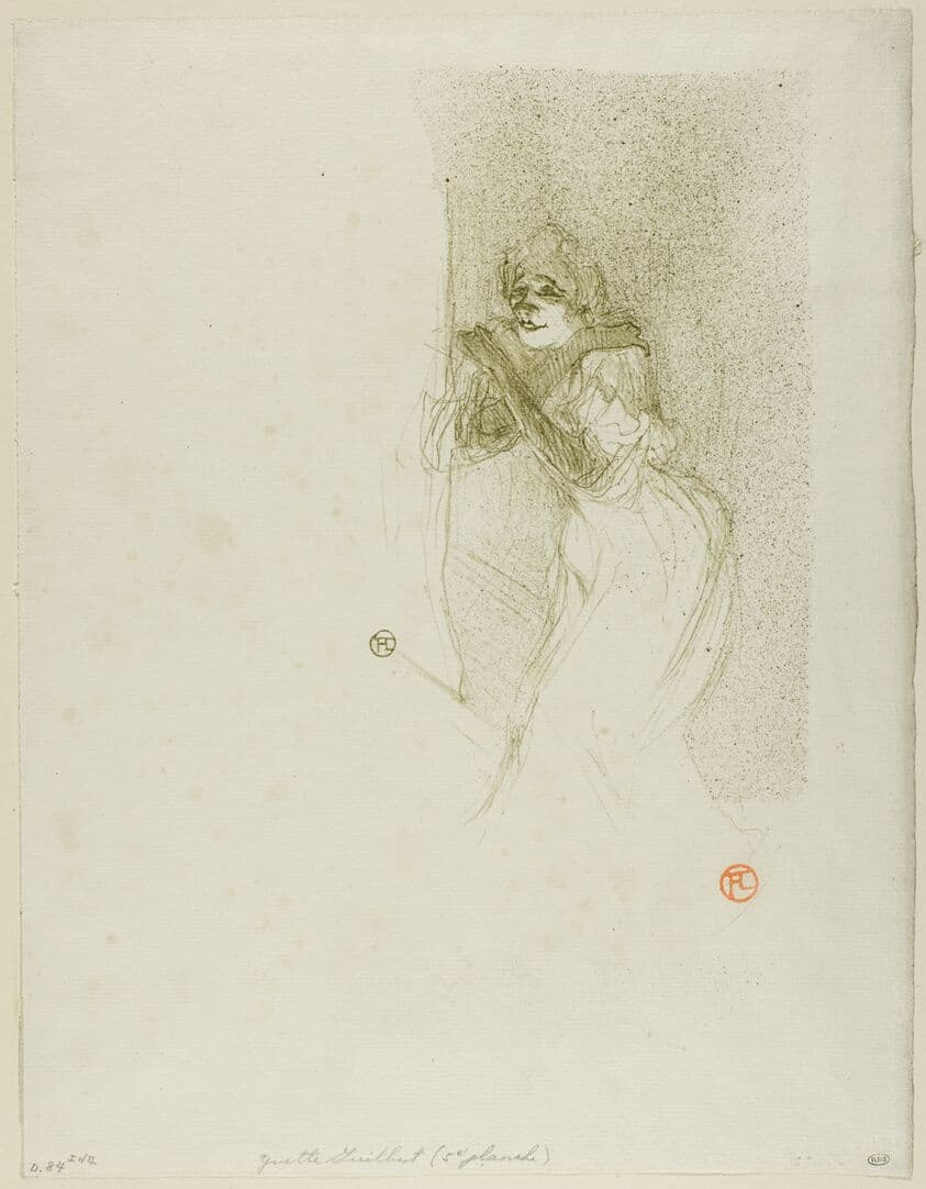Yvette Guilbert — Henri de Toulouse-Lautrec