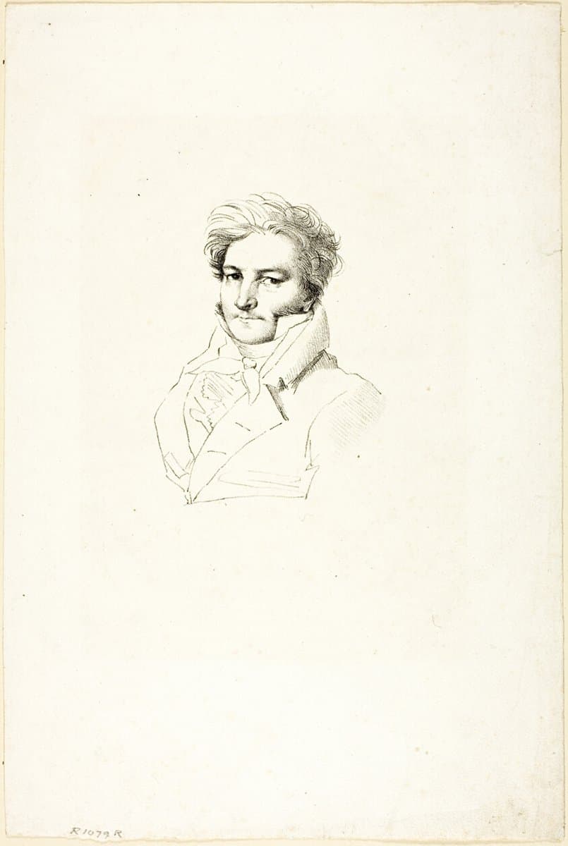 Portrait of a Man — Jean-Auguste-Dominique Ingres