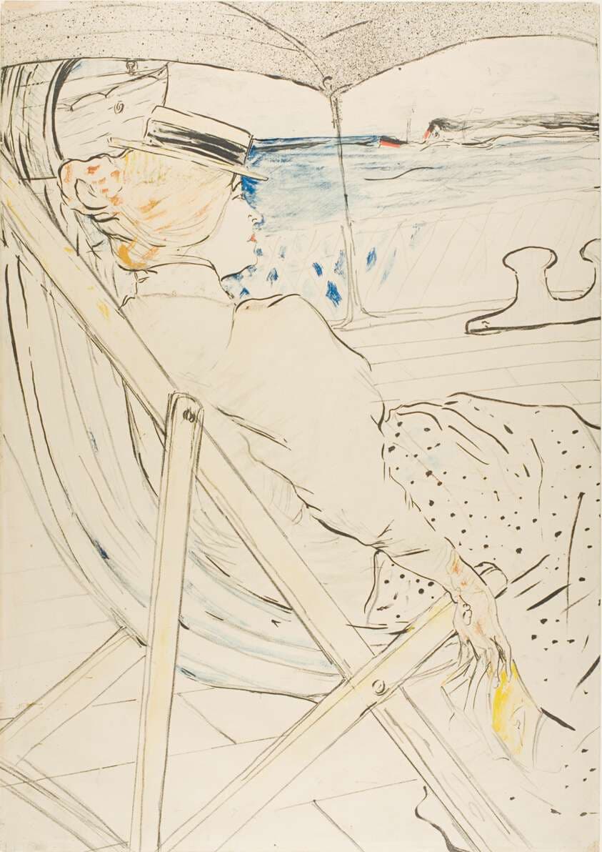 The Passenger in Cabin 54—The Cruise — Henri de Toulouse-Lautrec