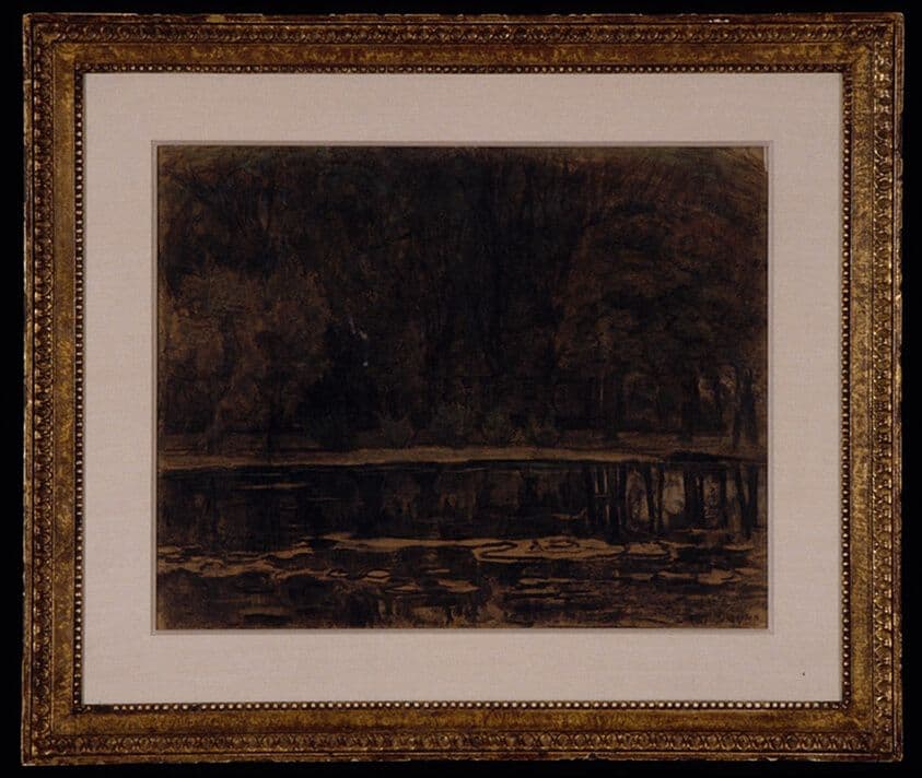 Geinrust Farm: Close Frontal View — Piet Mondrian