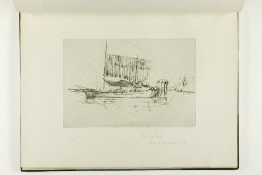 The Fishing Boat — James Abbott McNeill Whistler