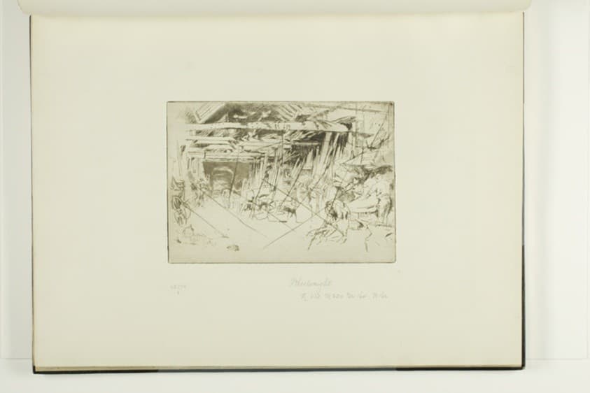 Wheelwright — James Abbott McNeill Whistler