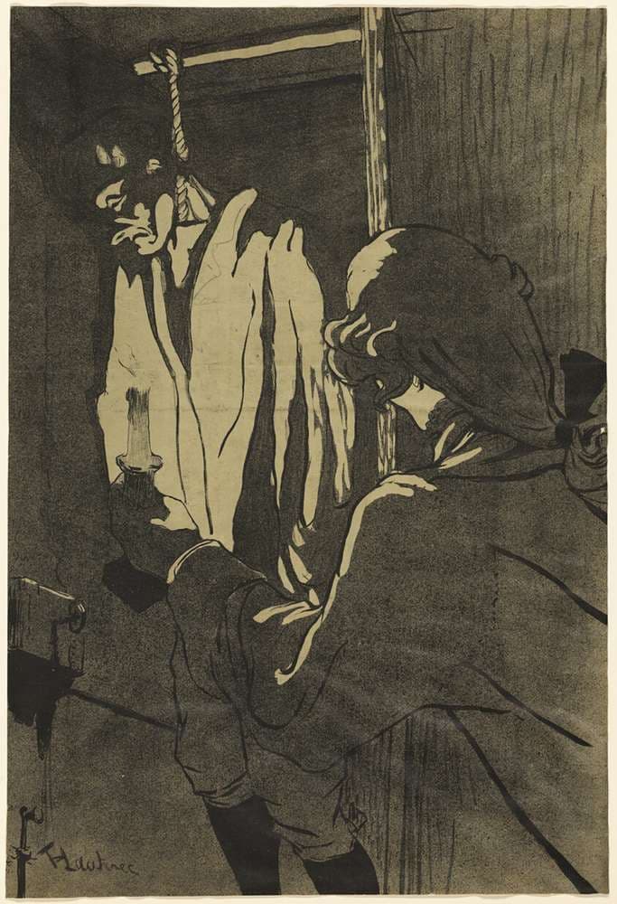 The Hanged Man — Henri de Toulouse-Lautrec