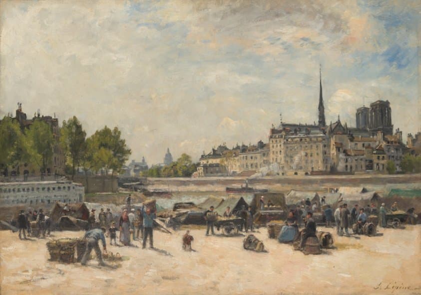 The Apple Market — Stanislas Lépine