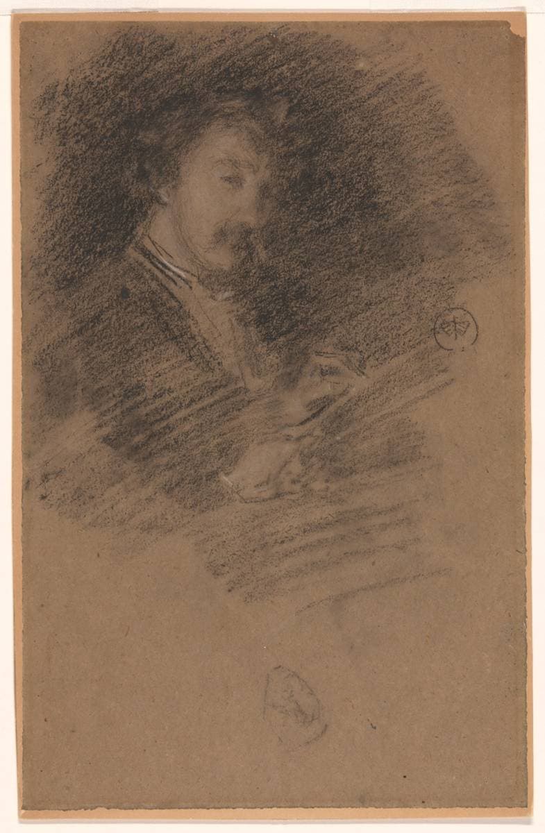 Self-Portrait — James Abbott McNeill Whistler