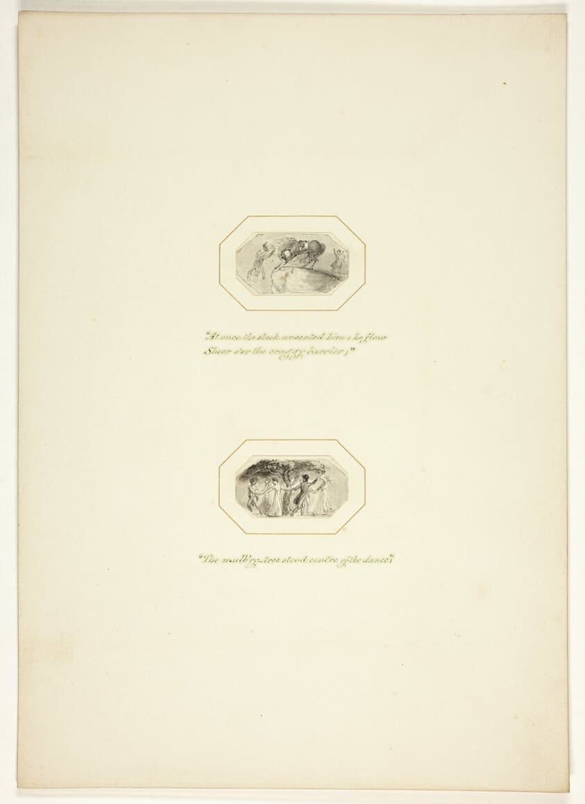 Study for a plate from The Task — Thomas Stothard
