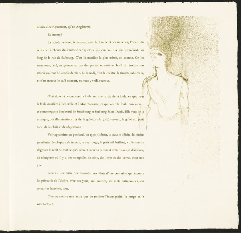 Yvette Guilbert — Henri de Toulouse-Lautrec
