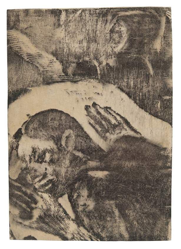 Manao tupapau (She Thinks of the Ghost or The Ghost Thinks of Her) — Paul Gauguin