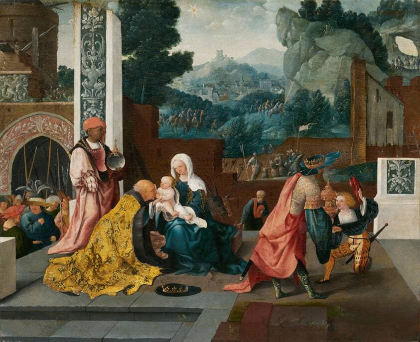 Adoration of the Magi — Jan van Scorel
