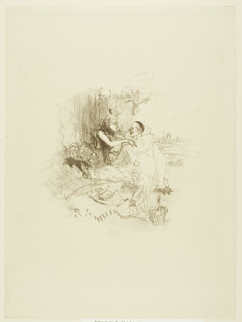 Picnic — Henri de Toulouse-Lautrec