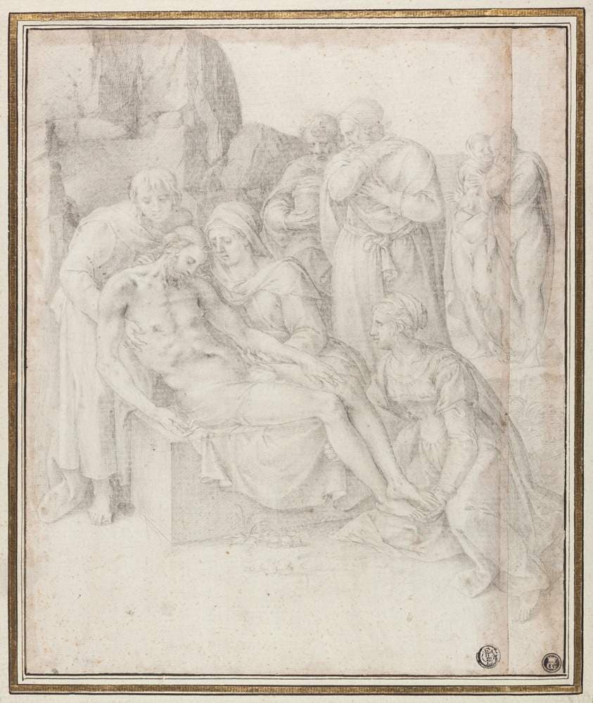 Lamentation — Giulio Clovio