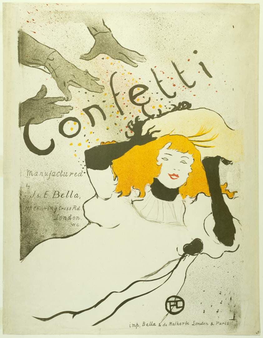 Confetti — Henri de Toulouse-Lautrec
