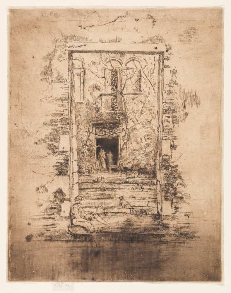 The Garden — James Abbott McNeill Whistler