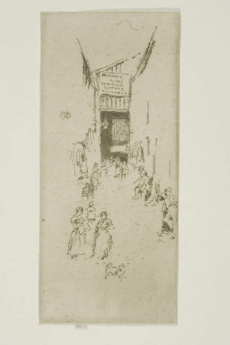 Fleur-de-lys Passage — James Abbott McNeill Whistler
