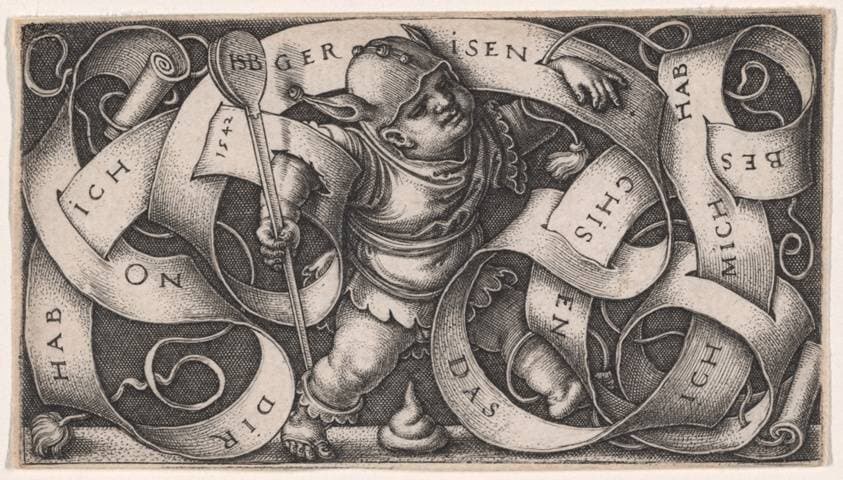 The Little Buffoon — Sebald Beham