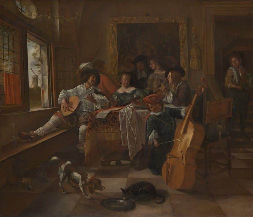 The Family Concert — Jan Steen