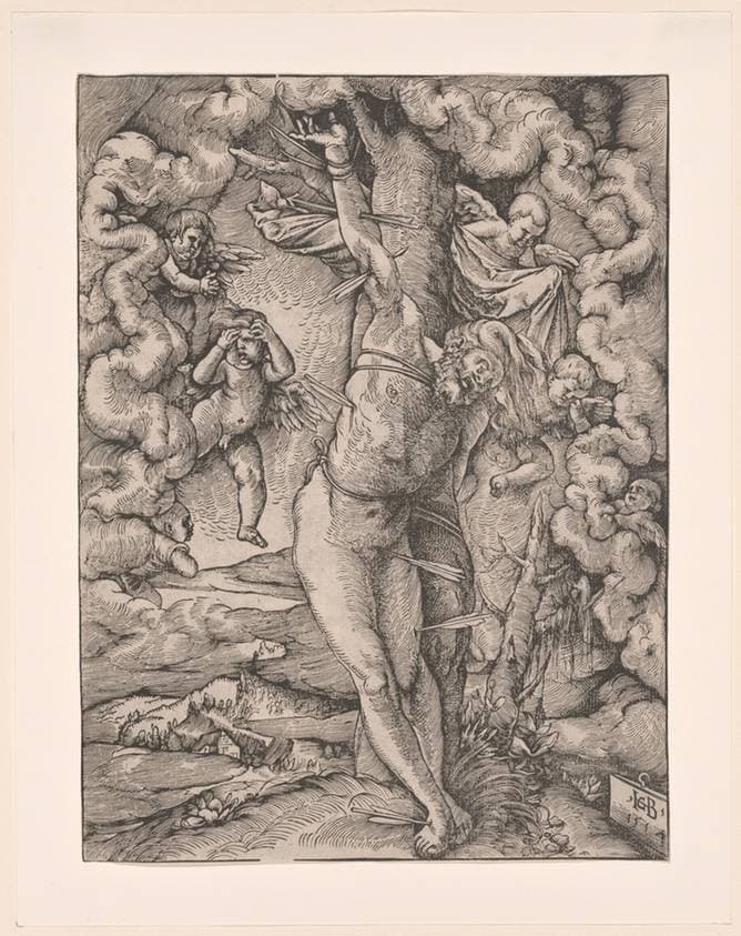 The Large Saint Sebastian — Hans Baldung