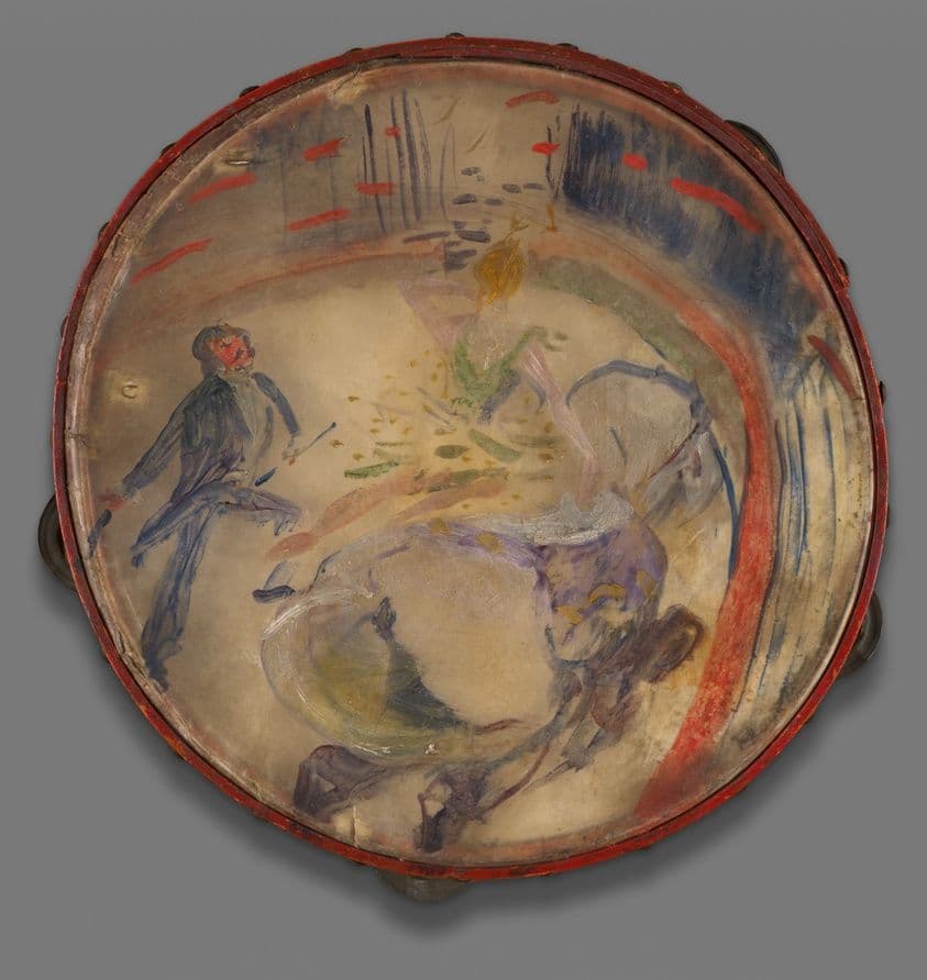 At the Circus: The Bareback Rider (Au Cirque: Écuyère) — Henri de Toulouse-Lautrec